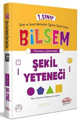 1. Sınıf Bilsem Hazırlık Şekil Yeteneği Tamamı Çözümlü