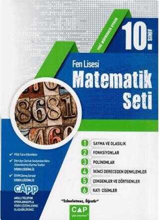 10. Sınıf Fen Lisesi Matematik Seti