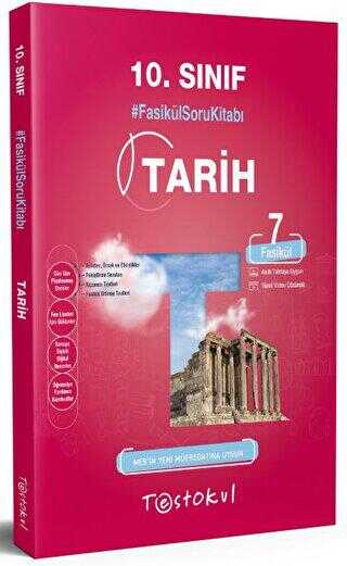 Test Okul Yayınları 10. Sınıf Fasikül Soru Kitabı 7 Fasikül Tarih