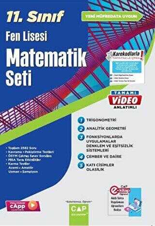 11. Sınıf Matematik Fen Lisesi Seti