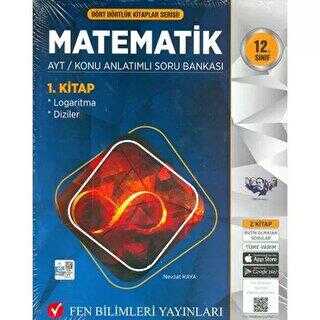 Fen Bilimleri Yayınları 2021 12. Sınıf Dört Dörtlük Kitaplar Serisi Matematik AYT Konu Anlatımlı Soru Bankası (4 Kitap Set)