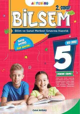 Artenino Yayıncılık 2. Sınıf BİLSEM Sınavına Hazırlık 5’li Deneme Sınavı