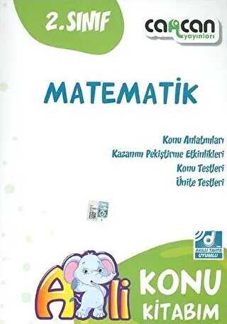 Cancan Yayınları 2. Sınıf Matematik Konu Kitabım