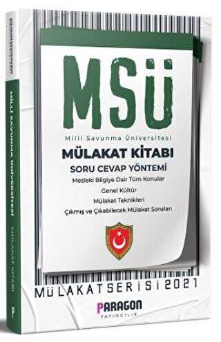 Milli Savunma Üniversitesi Askeri Öğrenci Belirleme Sınavı Denemesi