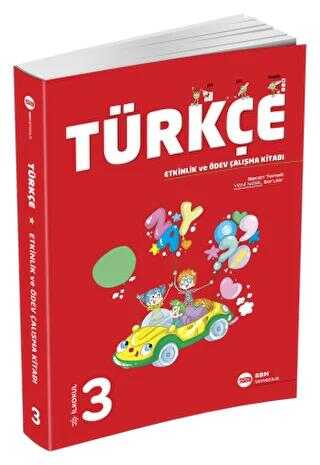 SBM Yayıncılık 3. Sınıf Türkçe Etkinlik ve Ödev Çalışma Kitabı