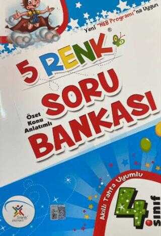 5 Renk Yayınevi 4. Sınıf Tüm Dersler Soru Bankası