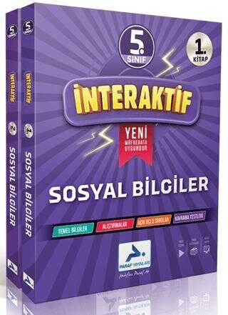 5. Sınıf İnteraktif Sosyal Bilgiler Etkinlik Kitabı