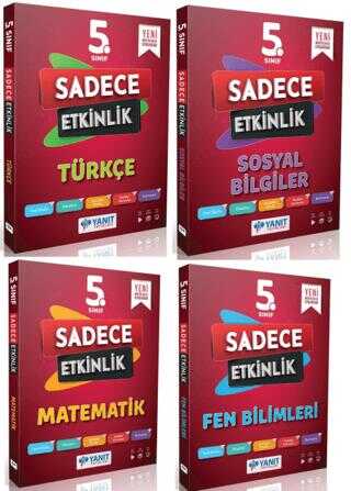 5. Sınıf Sadece Etkinlik (4 Kitap)