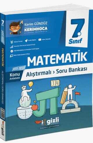 Gizli Yayınları 7. Sınıf Matematik Konu Anlatımlı Soru Bankası