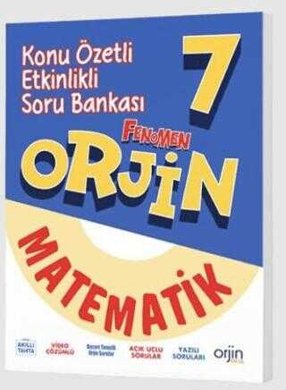 Orjin Yayınları 7. Sınıf Orjin Matematik Konu Özetli Soru Bankası