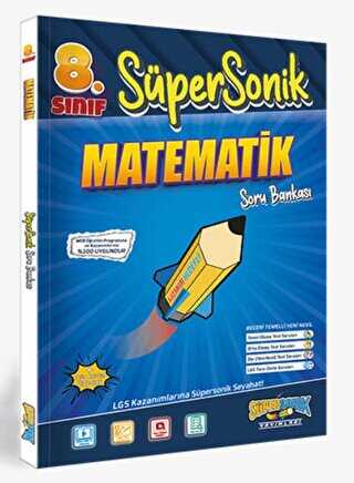 Süpersonik Yayınları 8. Sınıf Matematik Soru Bankası