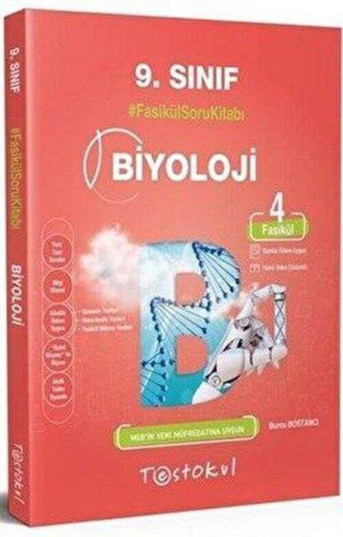 Test Okul Yayınları 9. Sınıf Biyoloji 4 Fasikül Soru Bankası