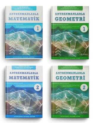 Antrenmanlarla Matematik Geometri 1-2 (4 Kitap Set)