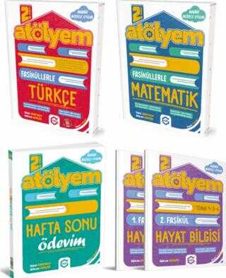 2. Sınıf Atölyem Seti 4 Kitap