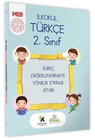 2025 MEB İlkokul 2. Sınıf Türkçe Süreç Değerlendirmeye Yönelik Etkinlik Kitabı