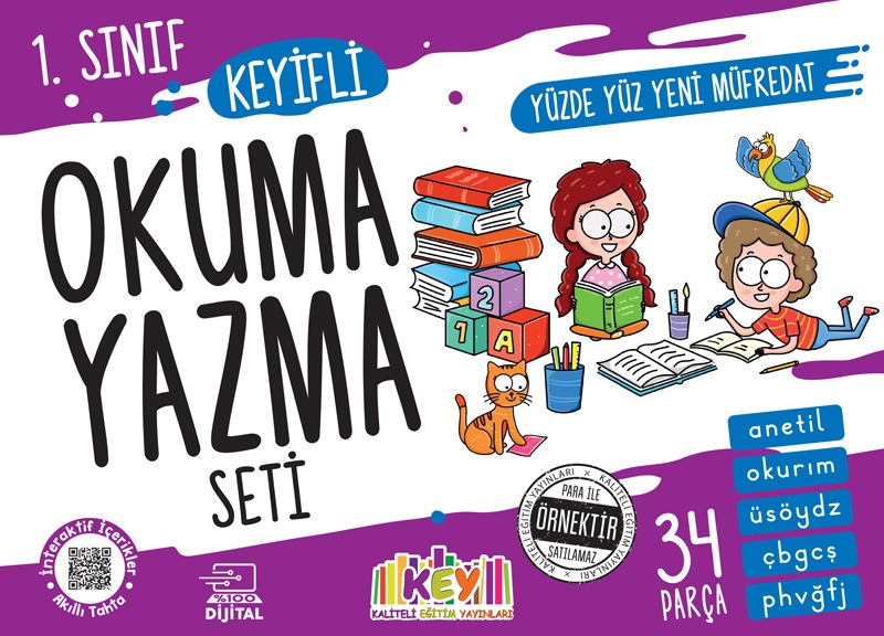 Keyifli Okuma Yazma Seti 1. Sınıf