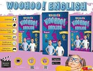 Kırmızı Beyaz Yayınları 3. Sınıf Gold Edition Woohoo English 3 Kitap