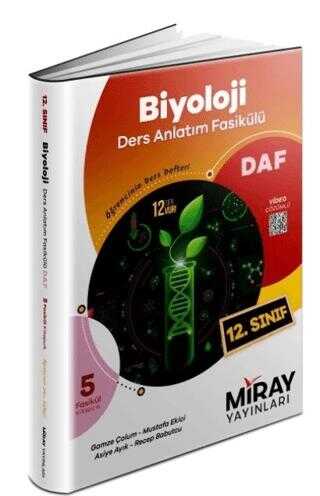 12. Sınıf Biyoloji Ders Anlatım Fasikülleri