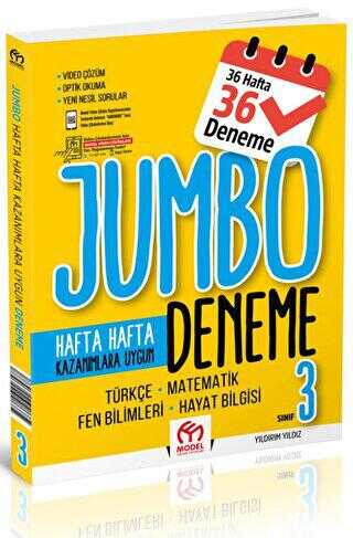 3.Sınıf Jumbo Tüm Dersler Deneme