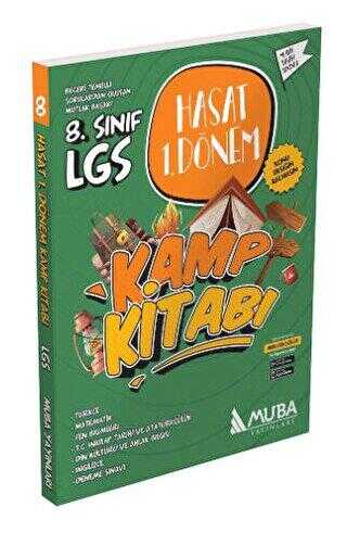 Muba Yayınları 8. Sınıf LGS Hasat Kamp Kitabı Soru Bankası ve Deneme Sınavı (1. Dönem)
