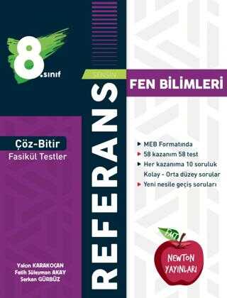 8. Sınıf Çöz Bitir Referans Fen Bilimleri Fasikül Testler