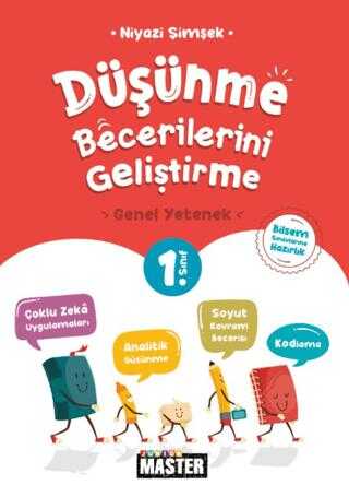 1. Sınıf Junior Master Düşünme Becerilerini Geliştirme Genel Yetenek (Bilsem Sınavlarına Hazırlık)