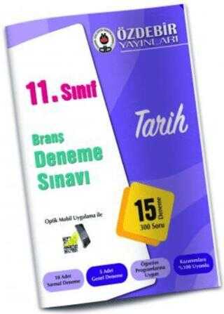 11. Sınıf Tarih Branş Deneme Sınavı