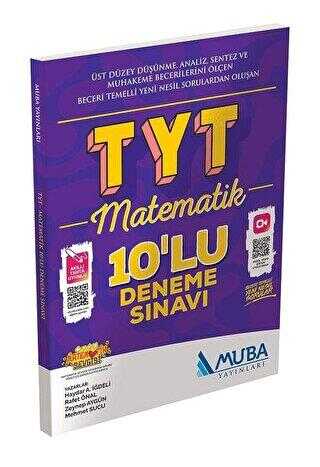 Muba Yayınları TYT Matematik 10`lu Deneme Sınavı