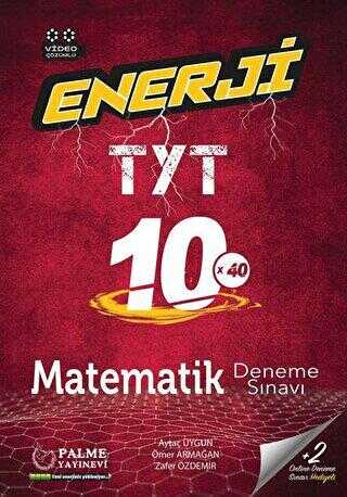 Palme YKS TYT Enerji Matematik 10 Deneme Sınavı Video Çözümlü