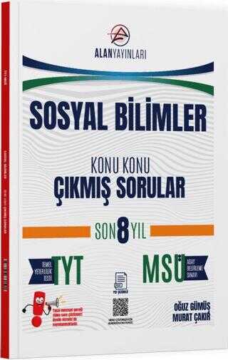 TYT MSÜ Sosyal Bilimler Konu Konu Çıkmış Sorular Son 8 Yıl
