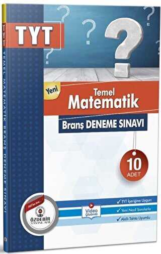 TYT Temel Matematik 10`lu Branş Deneme Sınavı