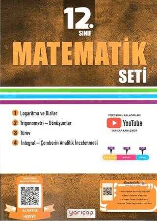 Yarı Çap Yayınları 12. Sınıf Matematik Seti